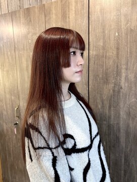 スカイ(SKY) 透明感カラー/髪質改善/縮毛矯正/レイヤーカット/ダブルカラー