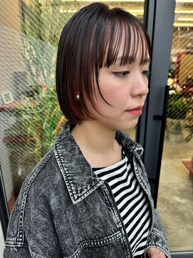 フェンヘアーアイス 中目黒(Fen.hair ici) 30代40代髪質改善カラー艶髪ストレートチョコレートブラウン