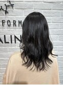 暗め　オリーブアッシュ