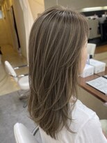 ビーワンヘアー 藤井寺 土師ノ里(B1hair)&nbsp;20代30代40代/オリーブカラー/ハイライト
