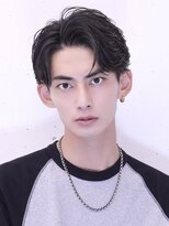 アーリー(Ali'i) かき上げリバースショート七三アップバングセンターパート