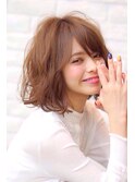 ふわくしゅ小顔ボブ