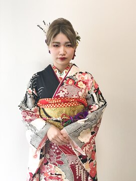 ジジデザイン(jiji DESIGN) キモノヘアアレンジ jiji DESIGN 濱口勇太