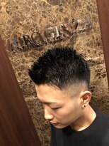 ヒロギンザ 浜松町店(HIRO GINZA)&nbsp;スキンフェード×形状記憶パーマ【理容室/メンズ/浜松町】