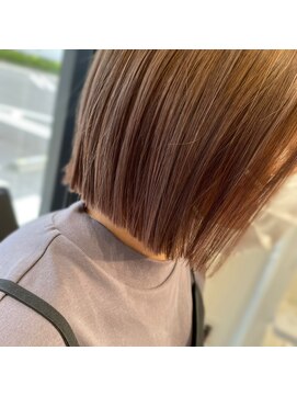 ワンズ 竜王店(ONE'S) ボブ×ブラウンカラー