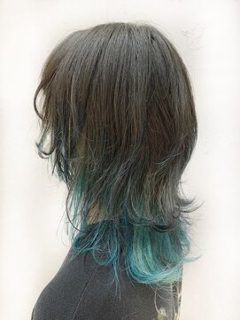 ヴェイン 渋谷(vain) 【vain#☆】ロングウルフ