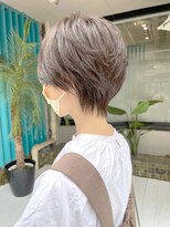 ヘアーメイクオズ(hair make O/S) マロンアッシュ&トレンドショート