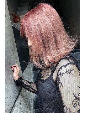 リア 大阪梅田(Ria) ～ピンク アッシュ×デザインカラー～【Ria 大阪 梅田】