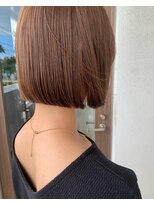 ステイシー(STACY)&nbsp;STACY切りっぱなしボブ×グレーベージュ(那覇 小禄 奥武山公園)