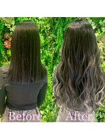 ARビューティー ギンザ(AR Beauty Ginza)&nbsp;ブラック×グレーインナー#韓国#シールエクステ#銀座