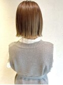 きりっぱなしボブ☆ココアベージュ モード イメチェン