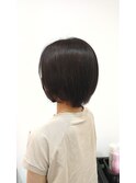 黒髪可愛いショートボブ