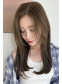 (ストレートヘア/ロングヘア/前髪/サイドバング/小顔/艶髪)
