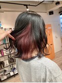 ブリーチ1回カシスピンク
