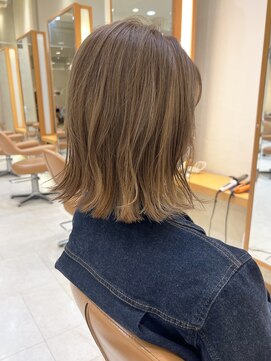 モリオ フロム ロンドン サッポロファクトリー店(morio FROM LONDON) 【morio】札幌ボブ ぱつっとゆるふわボブ