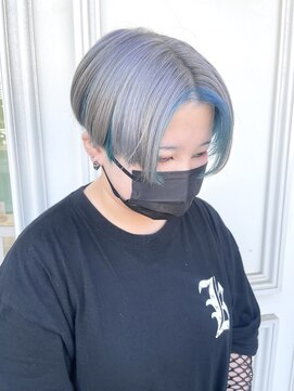 グラスペディア(graspedia) シルバー&ターコイズアクアm