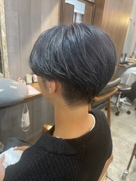 ギフト ヘアー サロン(gift hair salon) アッシュブルー