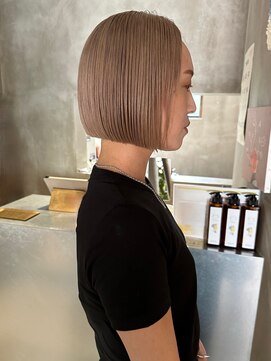 ハウ 心斎橋(how) ミニボブ/ショート/ショートヘア/前下がりボブ/ぱつっとボブ