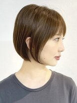 トト 船橋店(toto.)&nbsp;黒髪/グレーベージュ/レイヤーロング/前髪パーマ[西船橋/津田沼]