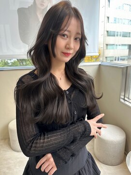 リリー(Lilley) 松岡宏海スタイル/天神韓国風/チョコレート/姫カット/前髪/当日