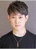 メッシュキャップ刈り上げツーブロックマッシュ0
