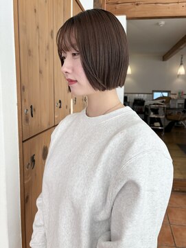 ラパンセベージュ(LA PENSEE BEIGE) LA PENSEE / beige 田川 / ぱつっとボブ