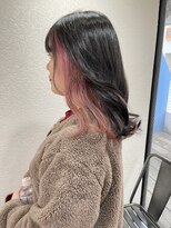 アジールヘア 所沢プロペ通り店(agir hair)&nbsp;エアリー美髪ケアブリーチホワイトピンクカラー練馬所沢韓国
