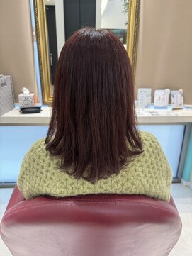 ヘアーアンドネイルサロン キララ(hair&nail salon KIRARA) ブリーチなし☆レッドカラー