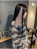 ホワイトインナーカラー