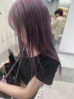 ヘアサロン ドット トウキョウ カラー 町田店(hair salon dot. tokyo color) 前髪/アンブレラカラー/こなれミディ/イメチェン/ウェーブパーマ