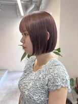 マセナ(Masena)&nbsp;グレージュココアブラウン×前下がりボブ