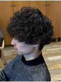 プードルパーマスペインカール海外風ヘア無造作パーマ