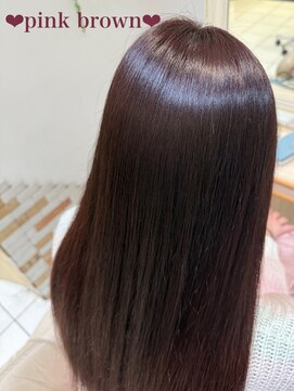 アッシュ 白楽店(Ash) pink brown