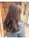 オーガニックカラーロングスタイル