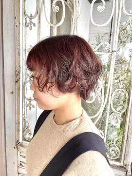 ノラ(Nora) ＊ゆるっとパーマのピンクヘア＊