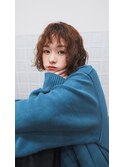 #パーマ風ショートヘア