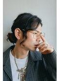 《在り家》大人ミディアムスパイラルパーマ☆マンバンヘア