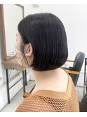 丸みボブ