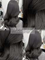 アマトウキョウ アユンチェ(AMA TOKYO×AYUNCHE) 韓国ヘア 透明感カラー 2wayバング レイヤーカット 顔周り