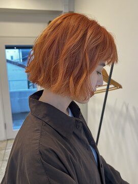 ベンジー 代々木上原店(benji) 秋カラー×レイヤーボブ　抜け感◎フレンチボブ