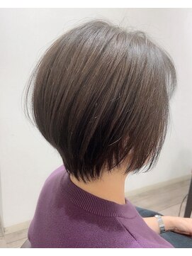 ルレーヴ 鴨江店(Lereve) ショートボブ［浜松/鴨江/佐鳴台/浜松街中/髪質改善/縮毛矯正]
