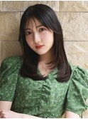 韓国風レイヤー[溝の口/髪質改善/縮毛矯正/白髪ぼかし]