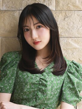 アース 溝の口店(HAIR&MAKE EARTH) 韓国風レイヤー[溝の口/髪質改善/縮毛矯正/白髪ぼかし]