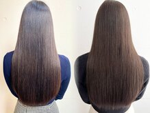 サロンに長く滞在したくない...でも髪質改善がしたい。そんな方は高濃度水素で髪の内側から潤いチャージ◎