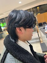 ピークアブー ワン(PEEK-A-BOO ONE)&nbsp;ウルフヘアメンズショートセンターパート