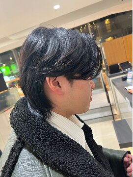 ピークアブー ワン(PEEK-A-BOO ONE) ウルフヘアメンズショートセンターパート