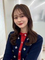 エジョン 三鷹店(Aejon) くびれヘア/韓国レイヤー/ブラウンカラー/ヘーゼルブラウン