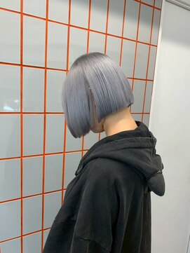 ペレ 原宿(PELE) ダブルカラー/ケアブリーチ/羽エクステ/原宿