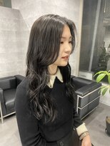 ルー(Luu)&nbsp;大人ガーリー/似合わせカット/イメチェン/前髪/ニュアンスパーマ