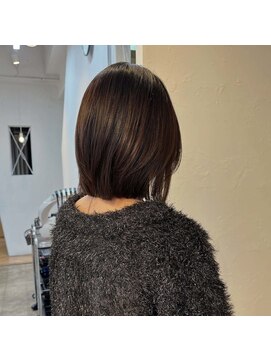 クラフト ヘア デザイン(CRAFT HAIR DESIGN) 重さを残した大人レイヤーボブ